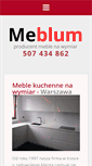 Mobile Screenshot of meblum.com
